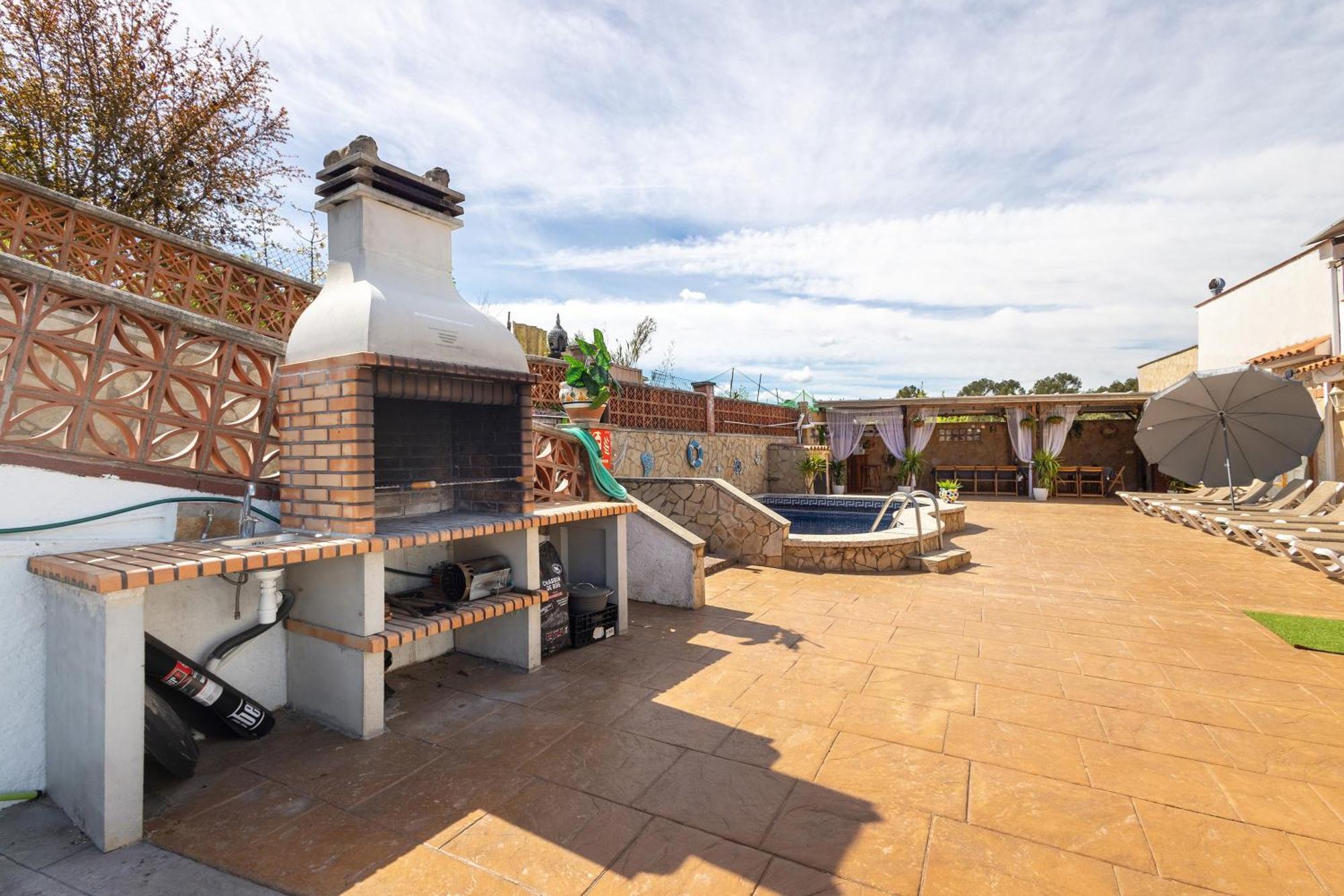 Cal Ramon Con Piscina Villa Rubí Buitenkant foto